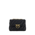Black Calf Leather Bos Taurus Shoulder Bag