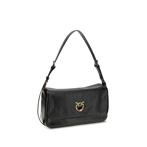 Black Calf Leather Bos Taurus Shoulder Bag