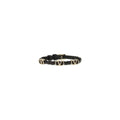 Armband aus schwarzem Kalbsleder