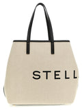 Beige Cotton Tote Bag