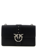Black Goatskin Crossbody Bag