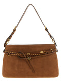 Brown Cowhide Shoulder Bag