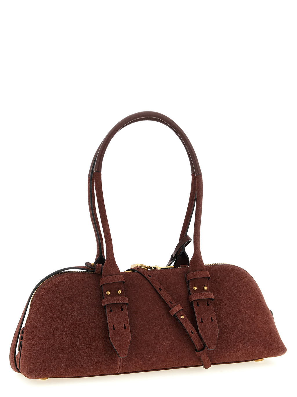 Bordeaux Cowhide Shoulder Bag