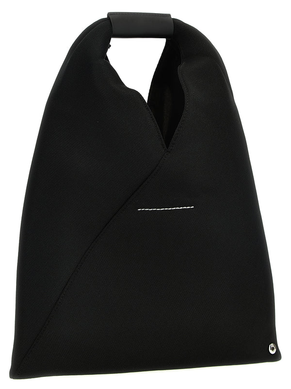 Black Polyester Shoulder Bag
