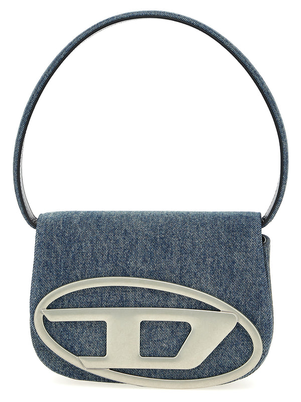 Blue Cotton Shoulder Bag