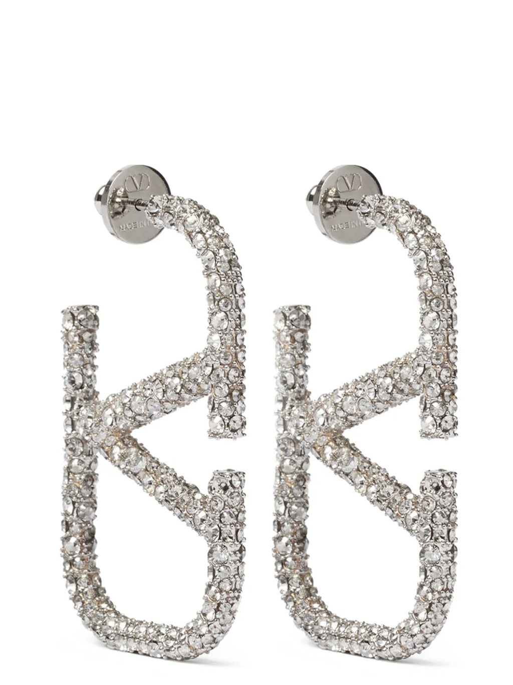 Silver Stainless Steel Earrings