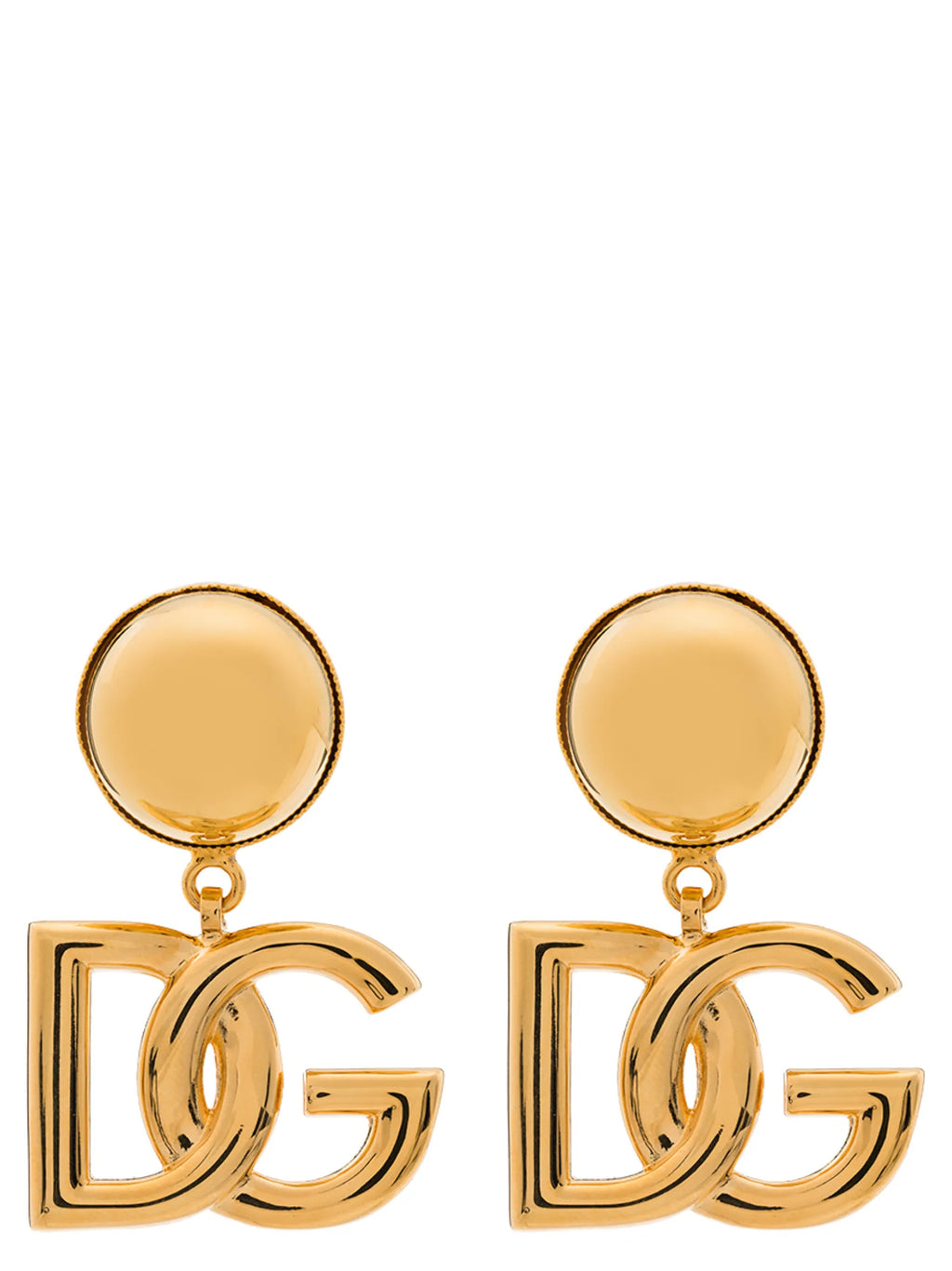 Gold Brass Earrings