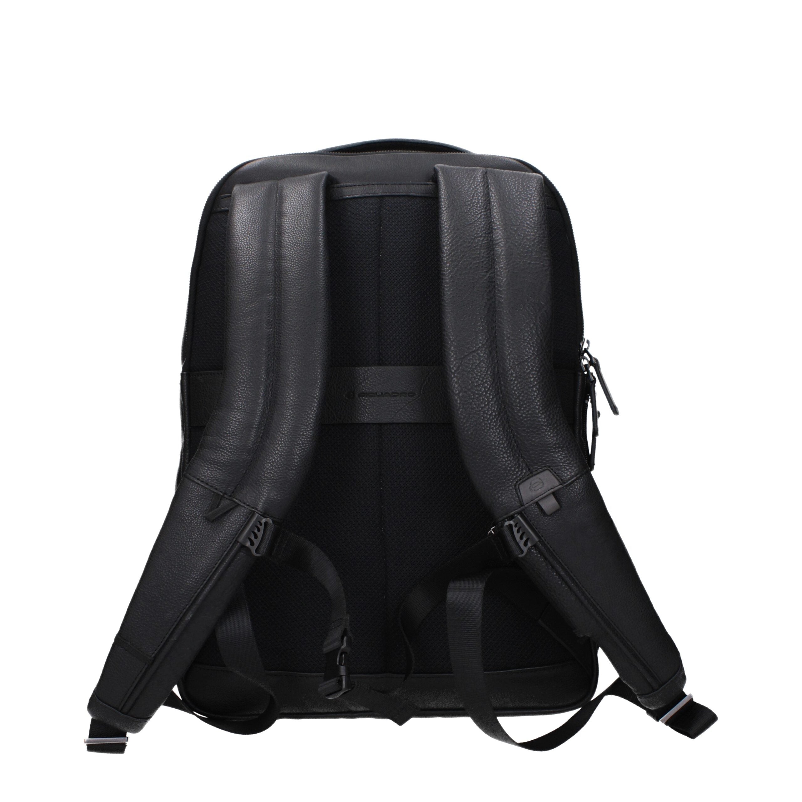 Blauer Lederrucksack
