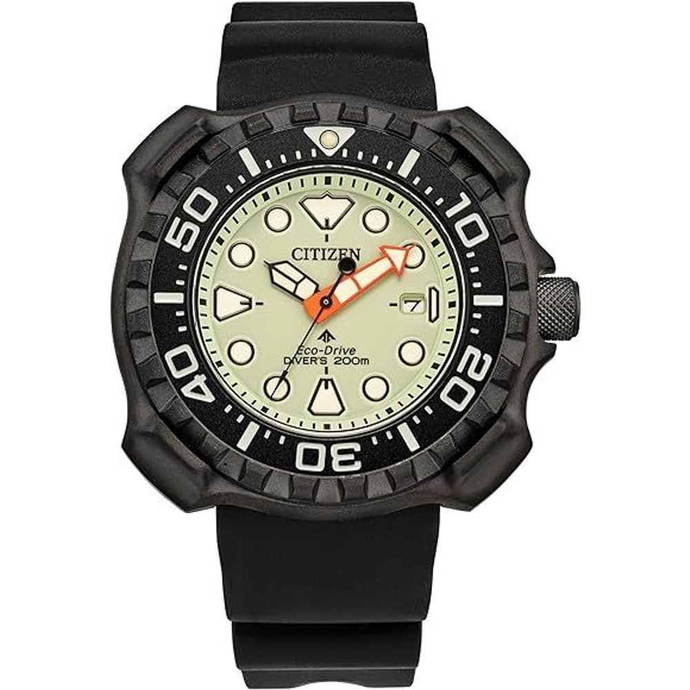 Schwarze Sportuhr aus Resin