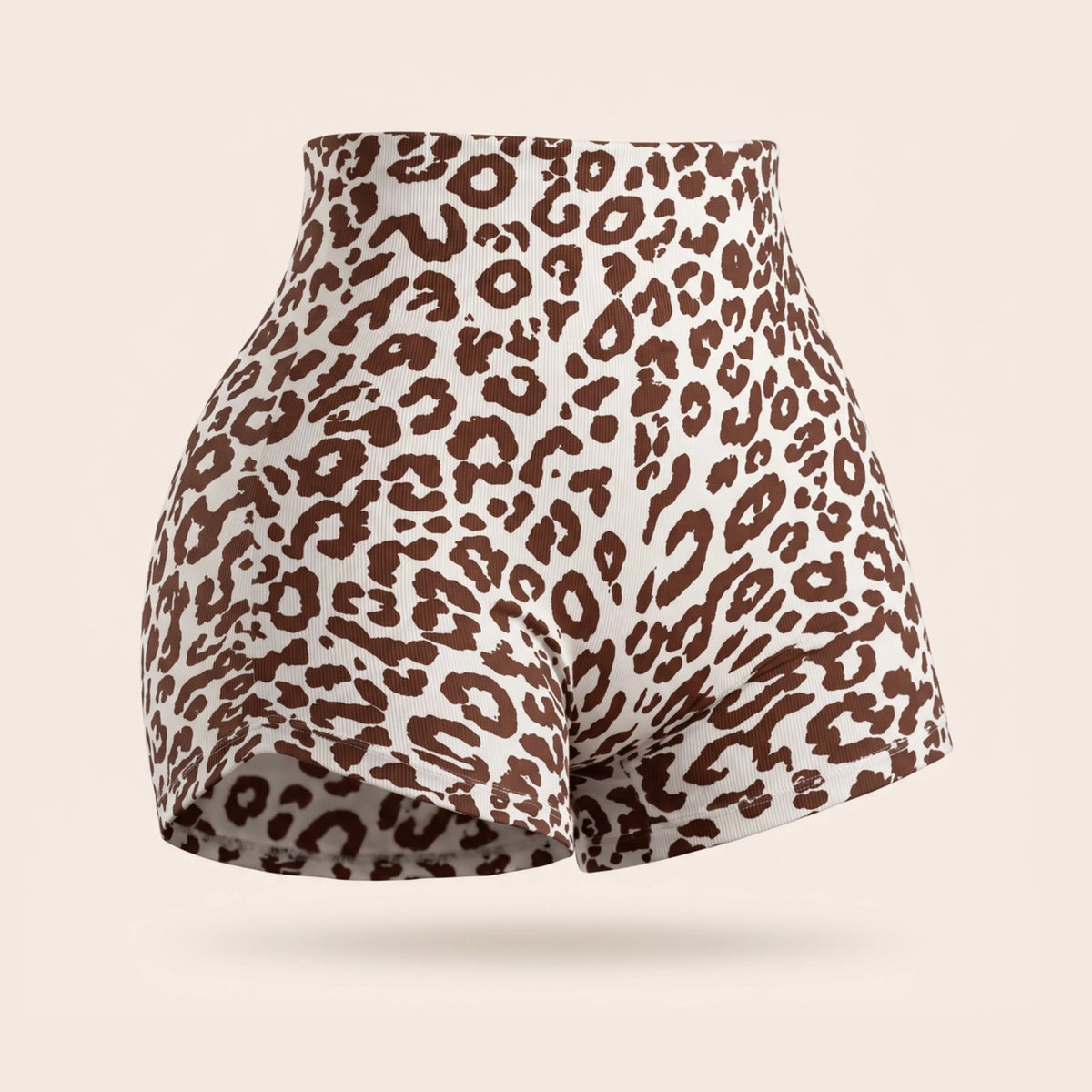 Short de leopardo color Café, foto de producto