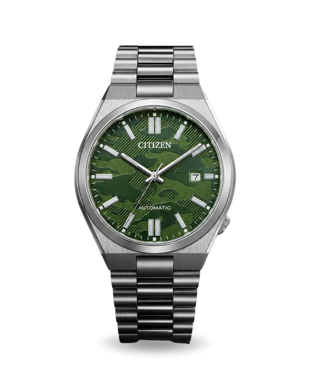 Silver watch on dark marble plinth — Maison Meszarics Outlet